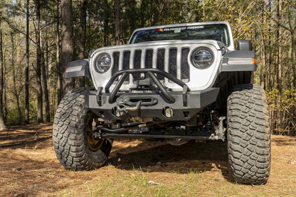 Rugged Ridge HD Stubby Front Bumper: Fits Most Jeep Wrangler / Gladiator Models (2007-2026)