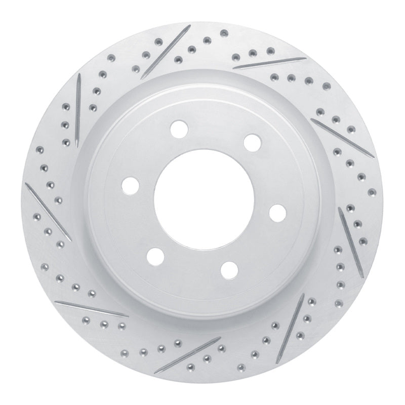 DFC 21-26 Ford F-150 Rwd Rear Left Drilled & Slotted Geoperformance Rotor | Ford Bronco (21-26) (830-54289L)