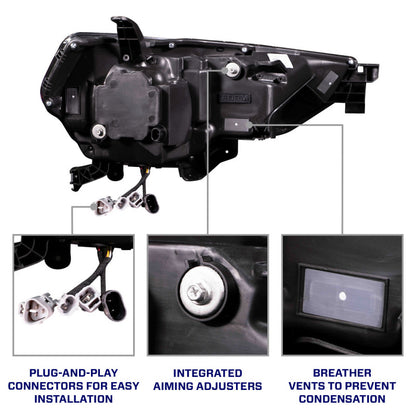 Form Lighting Sequential LED Projector Headlights | Toyota 4Runner (14-24) (FL0017)
