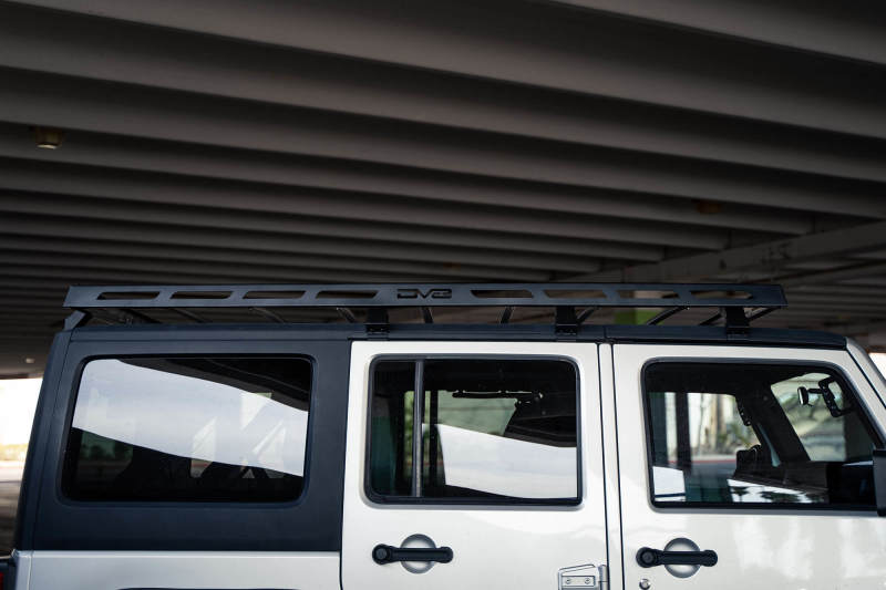 DV8 Offroad Full-Length Roof Rack: Jeep Wrangler (07-18)