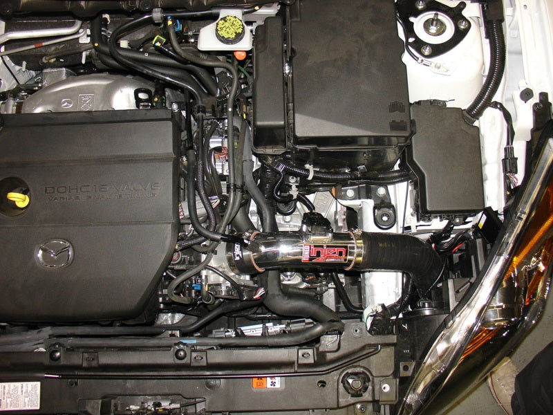 Injen 10-12 Mazda 3 2.5L-4cyl Black Short Ram Intake | Ford Focus (98-08) / Mazda3 BK (03-09) / MazdaSpeed 3 BL (09-13) (SP6067BLK)