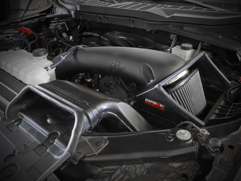 aFe POWER Rapid Induction Pro DRY S Cold Air Intake | Ford F-150 V8-5.0L (21-21) (52-10012D)
