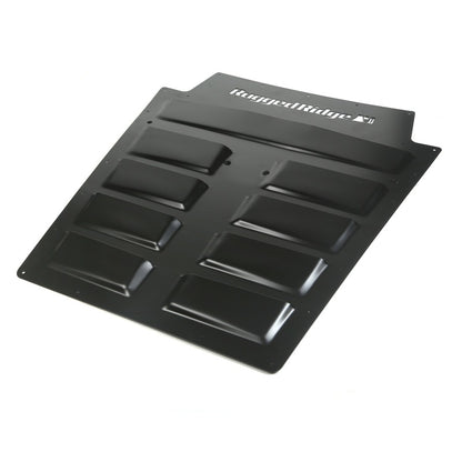Rugged Ridge Black Steel Hood Vent Insert: Fits Most Jeep Wrangler JK Models (2007-2018)