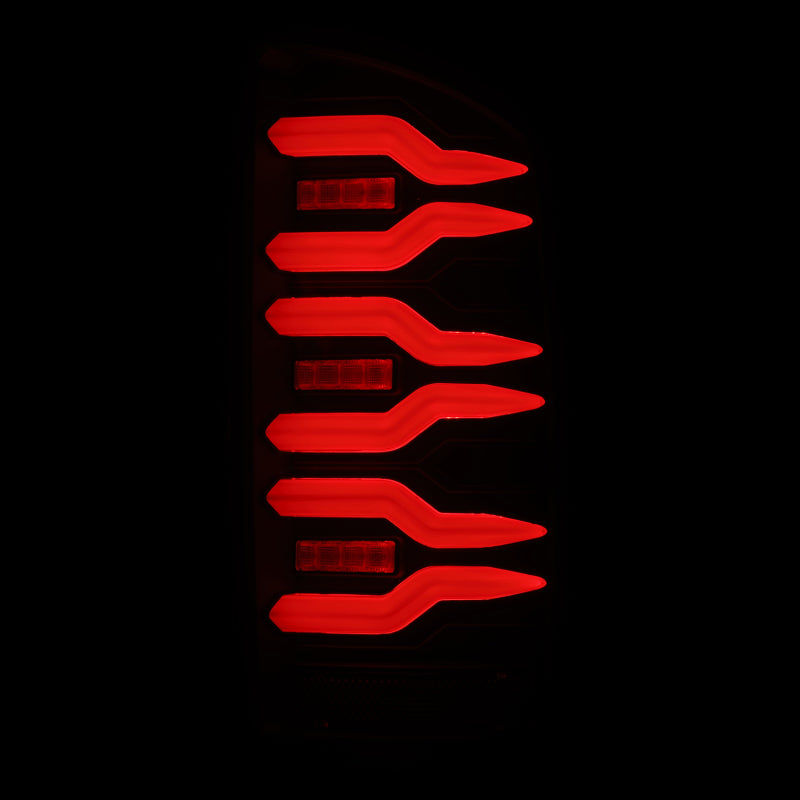 AlphaRex LUXX LED Tail Lights (Black): Dodge Ram 1500 (02-06) & 3500 (03-06)