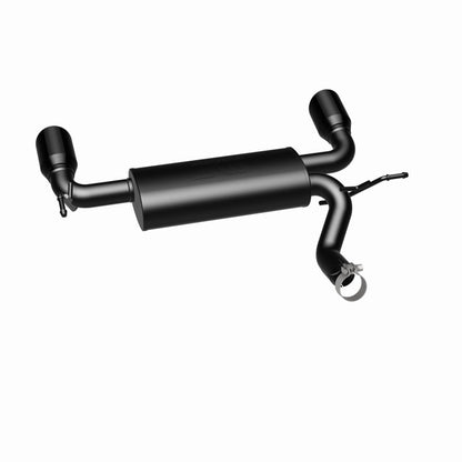 Magnaflow Street Series Axle-Back Perf Exhaust Dual Split Exit Black Tips (REAR): Jeep Wrangler JK 2007-2018 3.6L/3.8L