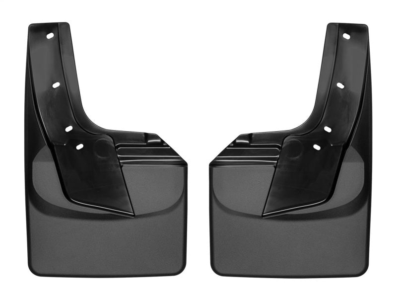 WeatherTech Rear MudFlaps (2PC, Black): Ram 1500 2019 - 2025 (w/ Fender Flares)