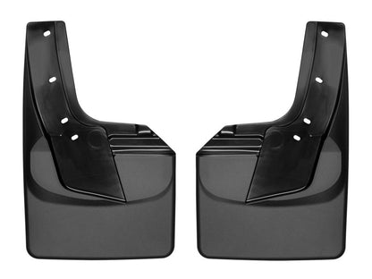 WeatherTech Rear MudFlaps (2PC, Black): Ram 1500 2019 - 2025 (w/ Fender Flares)