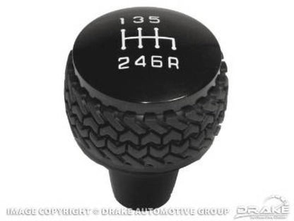 DV8 Offroad Black 6-Speed Shift Knob: Jeep Wrangler (2011-2017) / Wrangler JK (2018)