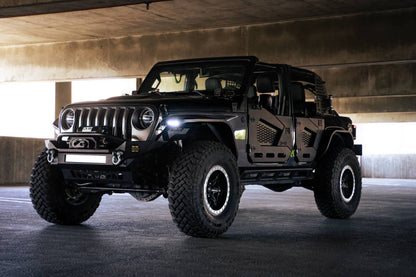DV8 Offroad Slim Fender Flares | Jeep Wrangler JL (18-23) (FDJL-07)