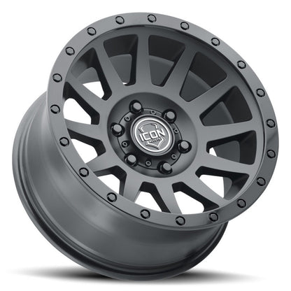 ICON 18x9 6x5.5 0mm Offset 5in BS Double Black Wheel | Ford Bronco (21-26) (2018908350DB)