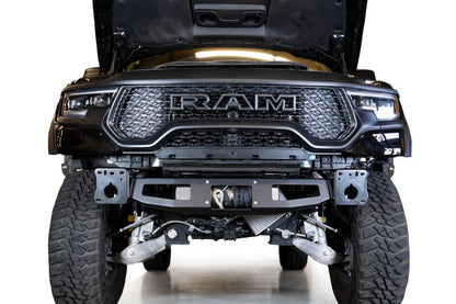 Addictive Desert Designs Stealth Fighter Winch Kit: Ram 1500 TRX (19-24) - Hammer Black/Satin Black