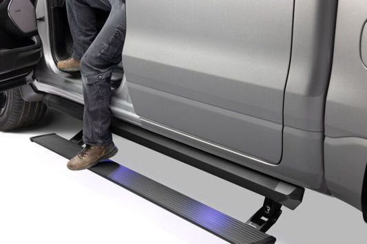 AMP Research PowerStep XL Electric Running Board (BLACK) (F&R): Ram 1500 (25-26) Gas w/ LED Lights