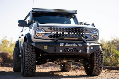 DV8 Offroad Front Bumper Winch Capable | Ford Bronco (21-26) (FBBR-01)