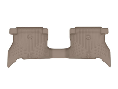 WeatherTech Rear FloorLiner Tan (REAR): Jeep Wrangler JL 2021-2024 4xe