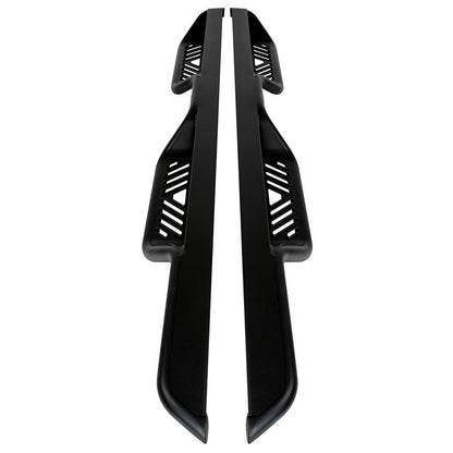 Westin Black Outlaw Drop Nerf Step Bars: Jeep Wrangler JK Unlimited 2007-2018