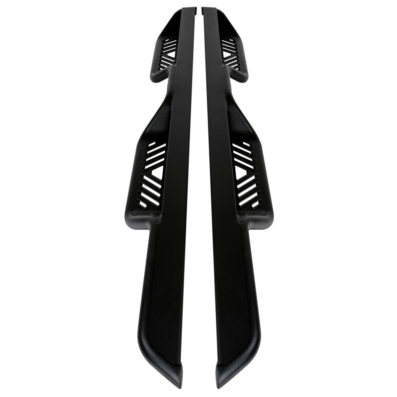 Westin Black Outlaw Drop Nerf Step Bars: Jeep Wrangler JK Unlimited 2007-2018