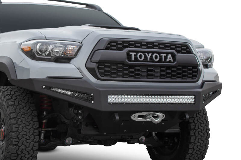 Addictive Desert Designs HoneyBadger Front Bumper | Toyota Tacoma (16-18) (F687382730103)