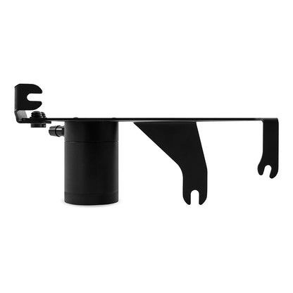 Mishimoto Baffled Oil Catch Can Black (F&R): Jeep Wrangler JK 2012-2018 3.6L
