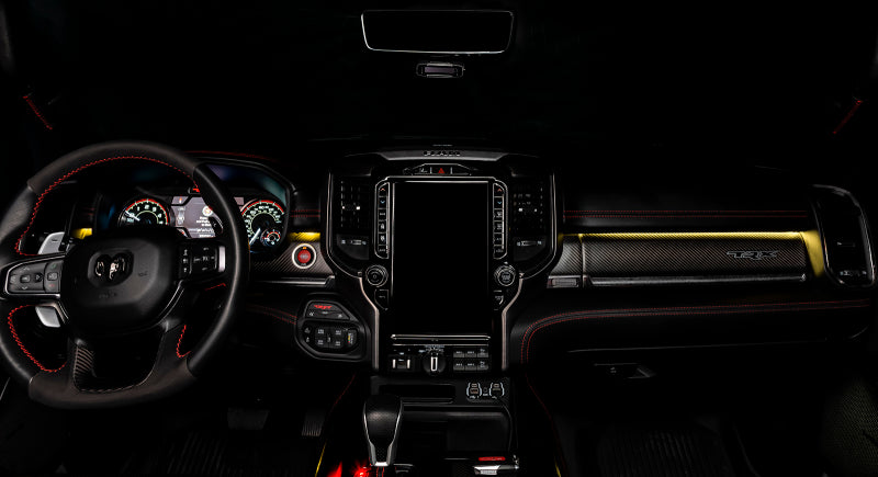 Oracle Lighting Fiber Optic LED Interior Ambient Dash Kit: Ram 1500 2019-2022