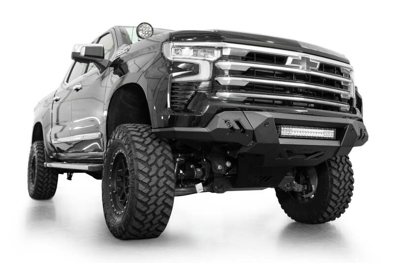 Addictive Desert Designs Black Label Front Bumper | Chevrolet Silverado 1500 (19-26) / Silverado ZR2 (22-26) (F140300010103)
