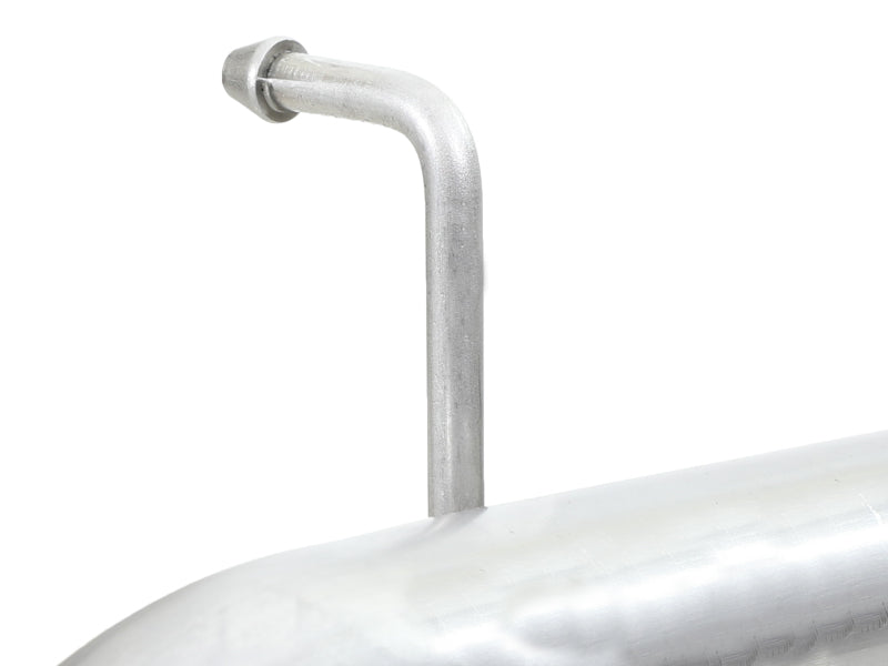 aFe Rebel Series 2.5" Axle-Back Exhaust Polished Tips (REAR): Jeep Wrangler JK 2007-2018 3.8/3.6L