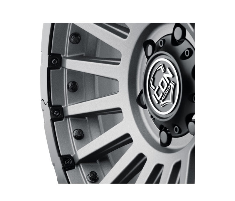 ICON Recon Pro 17x8.5 6x5.5 25mm Offset 5.75in BS Charcoal Wheel | Ford Ranger / Ford Bronco (19-26 / 21-26) (23617859057CH)