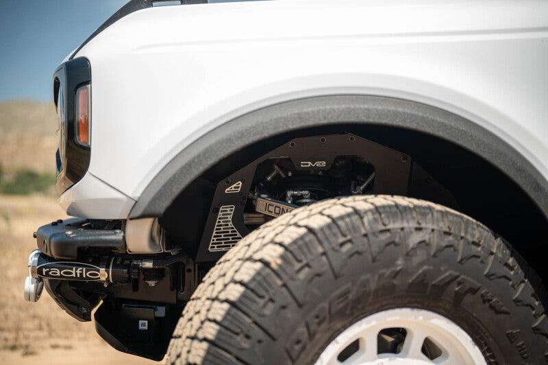 DV8 Offroad Front Inner Fender Liners | Ford Bronco (21-26) (INFEND-08FB)
