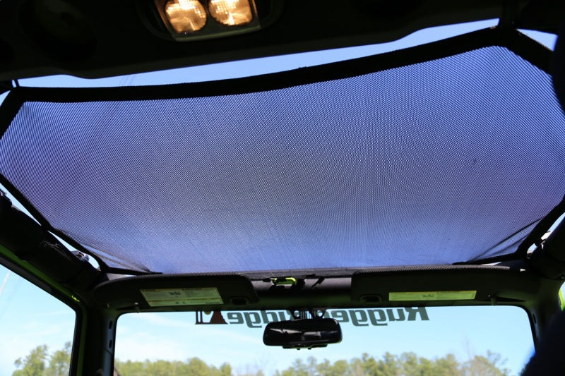 Rugged Ridge Eclipse Sun Shade (FRONT): Fits Most Jeep Wrangler Models (2007-2018) w/ Mesh Carry Bag