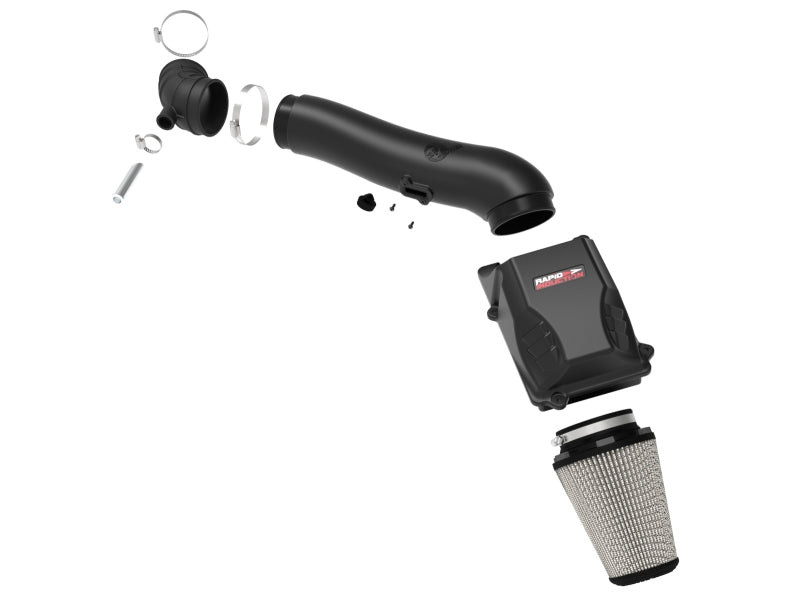 aFe Rapid Induction Cold Air Intake (w/Pro DRY S Filter): Jeep Gladiator 3.0L EcoDiesel / Wrangler 3.0L EcoDiesel (20-23)