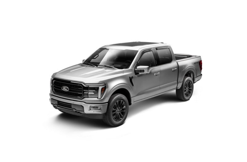 AVS 15-18/2024-26 Ford F-150 Supercrew Ventvisor Outside Mount Window Deflectors | Ford F-150 (15-18, 24-26) (94975)