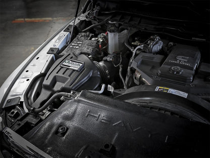 aFe Quantum Cold Air Intake System Pro 5R Filter: RAM 2500/3500 2013-2018 6.7L Cummins
