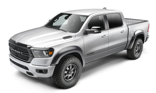 Bushwacker Extend-A-Fender Flares | Ram 1500 (19-22) 67.4 & 76.3in Bed 4pc - Smth Blk (50926-02)