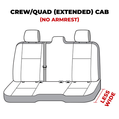 Covercraft Second Row Seat Covers | Dodge Ram 1500 (19-24), Ram 1500 TRX (21-24) (SSC7527CAGY)