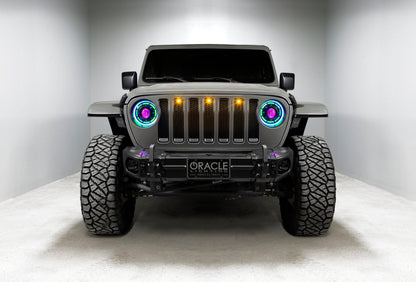 ORACLE Lighting Bi-LED Projector Headlights: Jeep Wrangler / Gladiator (18-24)
