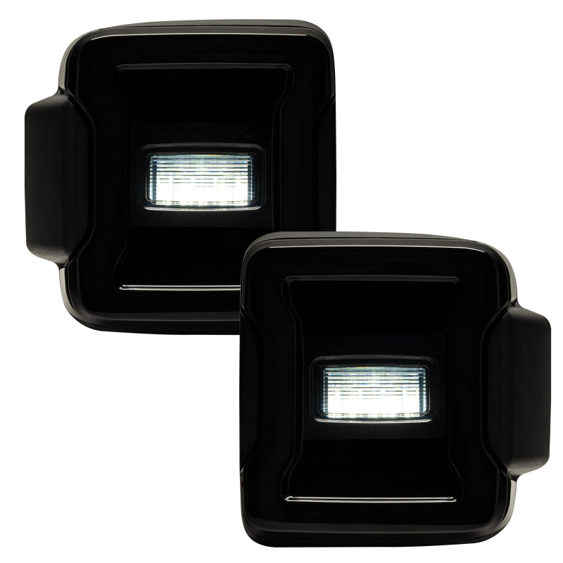 Oracle Lighting Black Series LED Tail Lights: Jeep Wrangler (18-24) / Gladiator (20-24)