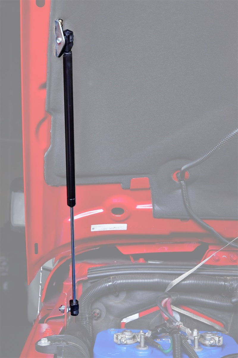 Rugged Ridge Hood Lift Kit: Fits Most Jeep Wrangler Models (2007-2018)