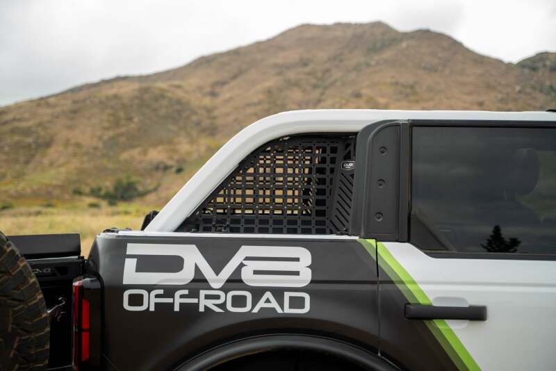 DV8 21+ Ford Bronco Pocketed Rear Window Molle Panels | Ford Bronco (21-26) (MPBR-08)