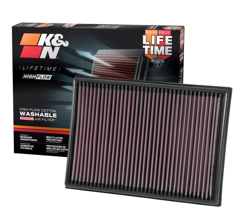 K&N 10 Toyota 4Runner / 2010 FJ Cruiser 4.0L V6 Drop-In Air Filter | 2020-2024 4Runner / 2010-2013 4Runner / 2014-2019 4Runner