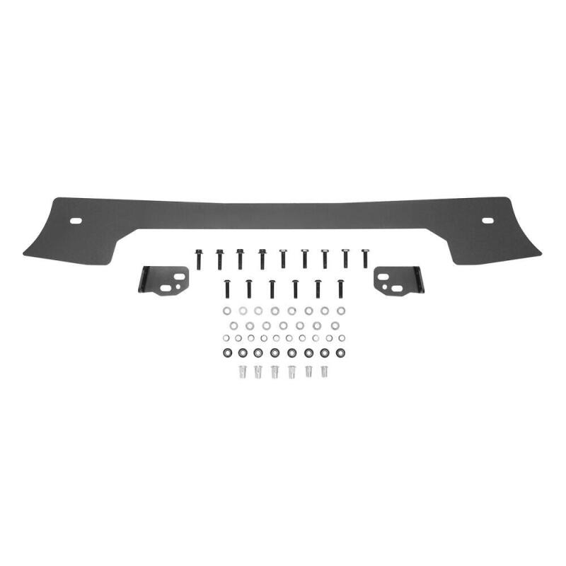Westin Textured Black Front Bumper Skid Plate: Jeep Wrangler (18-24) / Gladiator (20-24)