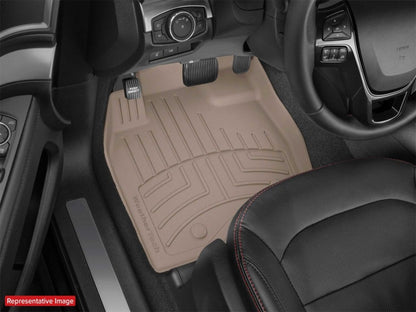 WeatherTech FloorLiner HP Front Floor Mats (Black): Ram 1500 2019 - 2024 (Quad & Crew Cab)