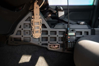DV8 Offroad Center Console Molle Panels & Digital Device Mount | Toyota Tacoma (24-26) (CCT1-02)