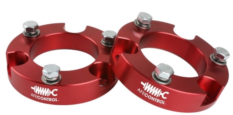 aFe CONTROL 2.0 IN Leveling Kit Red | Toyota 4Runner/FJ Cruiser/Tacoma (05-21) (416-72T001-R)