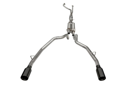 Corsa Xtreme Cat-Back Exhaust System (Black Tips): Ram 6.2L TRX 1500 2021 - 2024