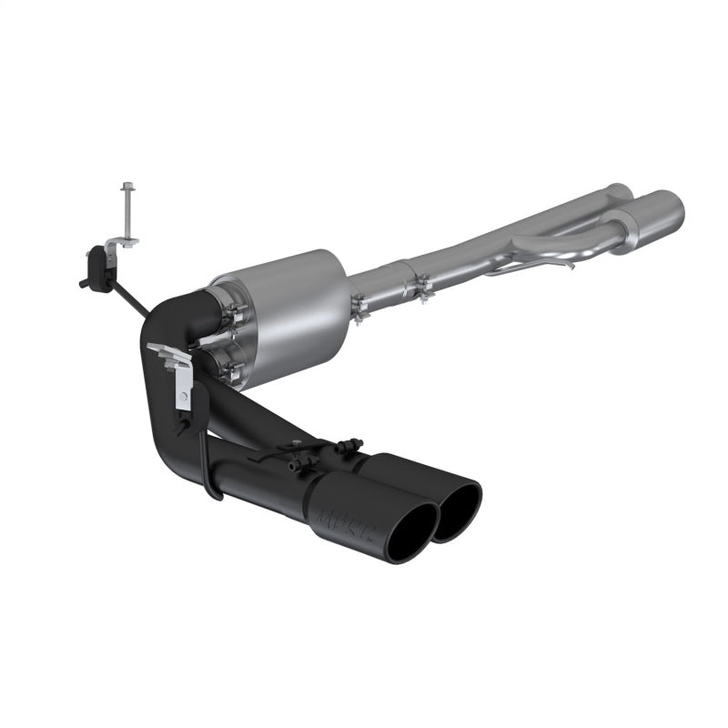 MBRP 4.5L/5.3L Pre-Axle D&S Cat-Back Exhaust w/ 4in OD Tip | Chevy 1500 (S5092BLK)