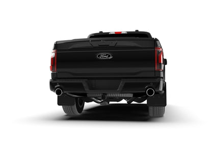 Rally Armor Black UR Mud Flap w/ White Logo | Ford F-150 (21-26) (MF115-UR-BLK-WH)