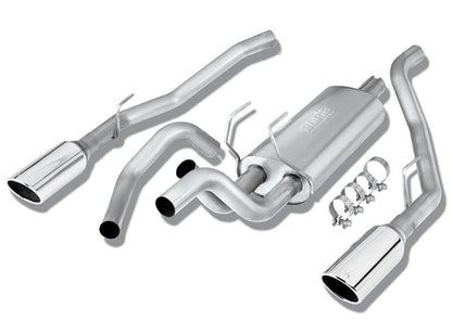 Borla S-Type Cat-Back Exhaust (Polished Tips, Thru Bumper): Dodge Ram 5.7L Hemi (09-18)