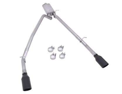 Gibson Black Ceramic Dual Split Cat-Back Exhaust 2.5in: Ram 1500 (2025-2026)