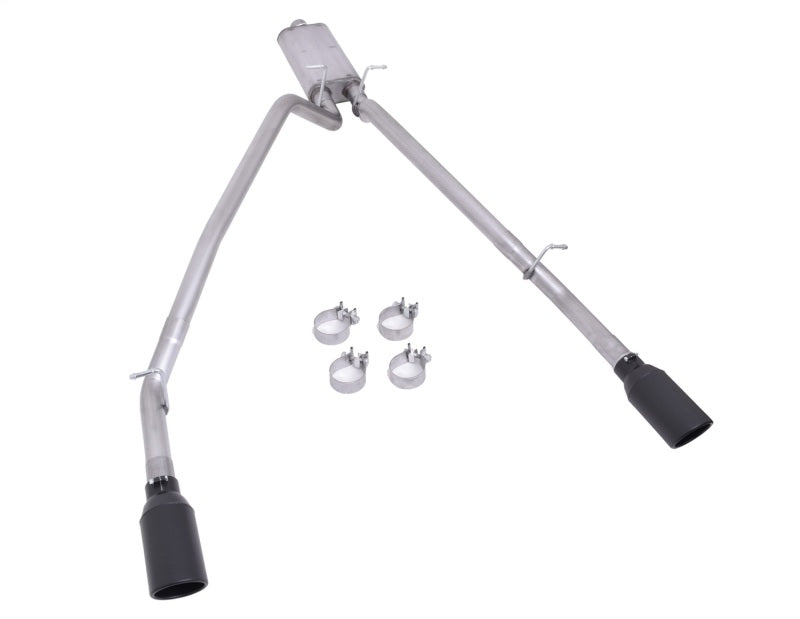 Gibson Black Ceramic Dual Split Cat-Back Exhaust 2.5in: Ram 1500 (2025-2026)