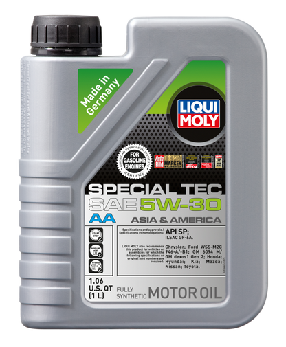 LIQUI MOLY 1L Special Tec AA SAE 5W30 Motor Oil | Ford Ranger (19-26), Ford Bronco (21-26) (20136)