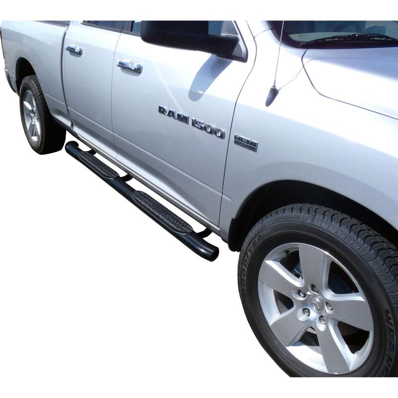 Westin PRO TRAXX 4 Oval Nerf Step Bars: Fits Dodge / Ram (02-26) - Black